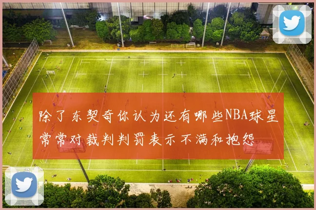 除了东契奇你认为还有哪些NBA球星常常对裁判判罚表示不满和抱怨